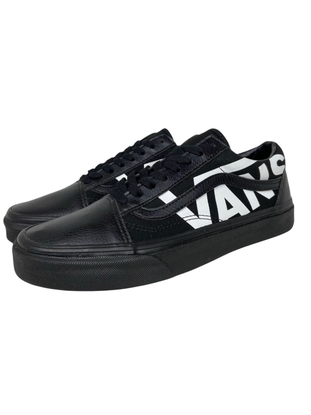 Vans Old Skool Big Logo Women’s 8.5 Skate Shoes Black